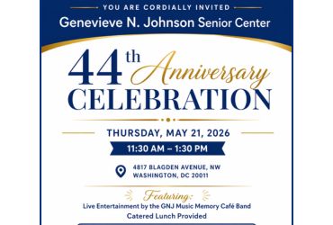 Genevieve N. Johnson Senior Center 44th Anniversary Celebration