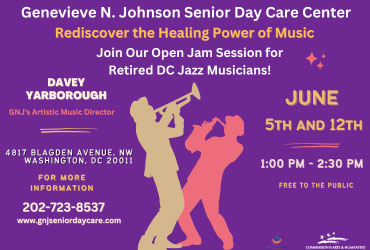 ﻿
Rediscover the Healing Power of Music: Join Our Open Jam Session for Retired DC Jazz Musicians